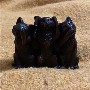 See, hear, speak no evil cats